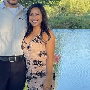 Majorelle REVOLVE dress pink ruched flattering romantic dress